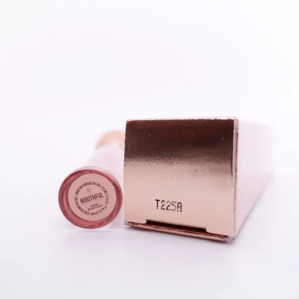 Jeffree Star Cosmetics The Lip Gloss Mouthful Nude Sheer Shimmer Gold New